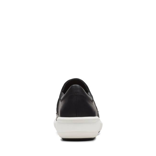 Women's Clarks Un Rio Spark Sneakers Black | CLK632OSX